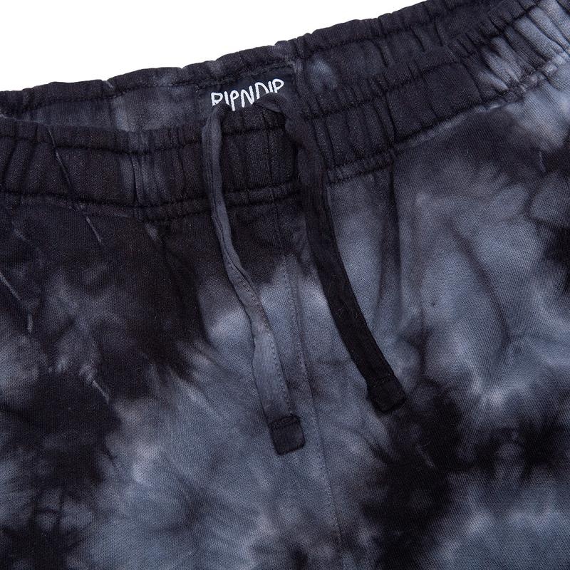 Black Wash Ripndip Nermby Sweat Shorts | USAJJ2808