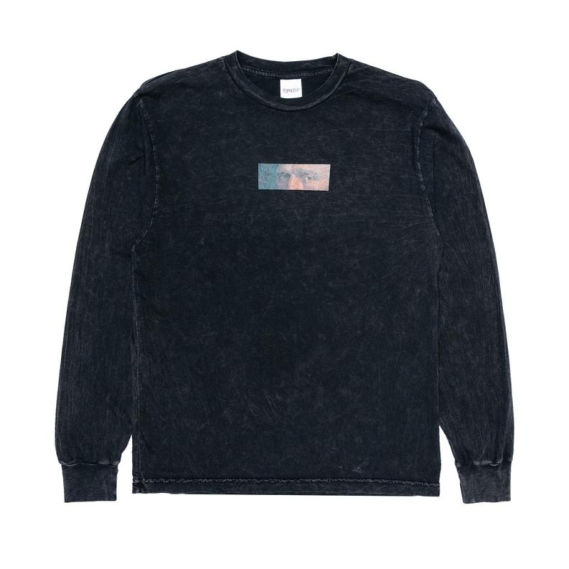 Black Wash Ripndip Van Nermal L/S Long Sleeve | USAFM2572