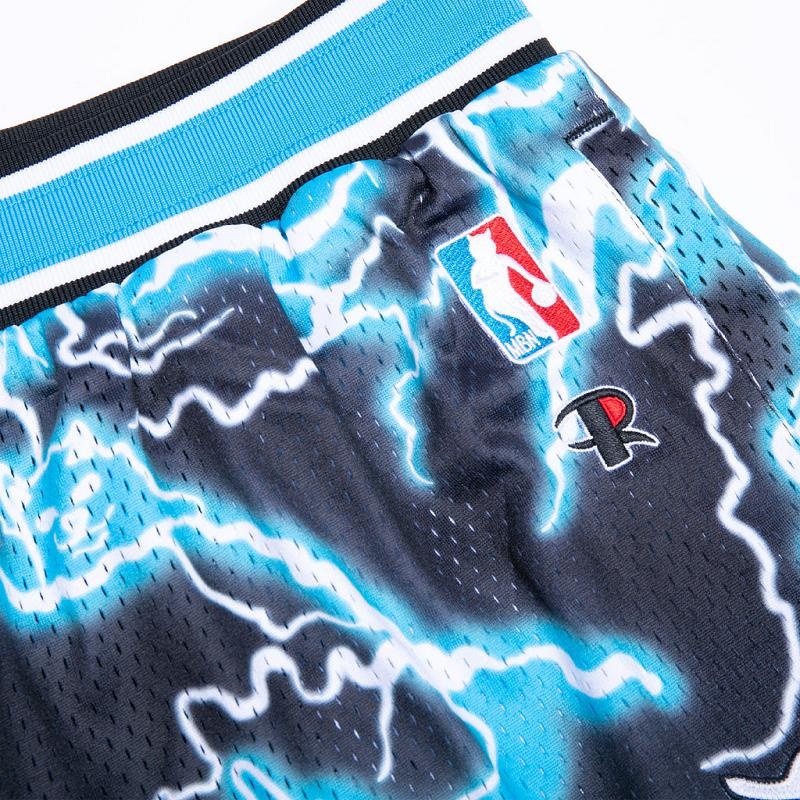 Black / Blue Ripndip Nikola Basketball Shorts | USAVD2828