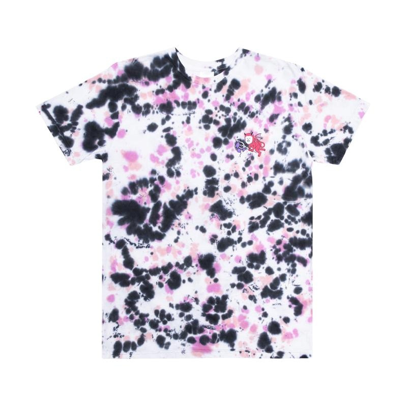 Black / Pink Wash Ripndip Fireworld Shirts | USACE2661