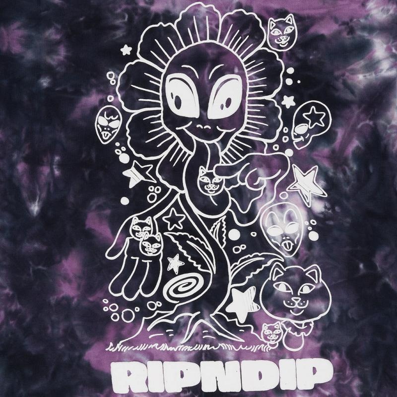 Black / Purple Ripndip Dance Forever Hoodie | USABC2484