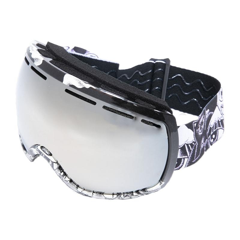 Black / White Ripndip Dark Twisted Fantasy Snow Goggles Accessories | USAJJ2198