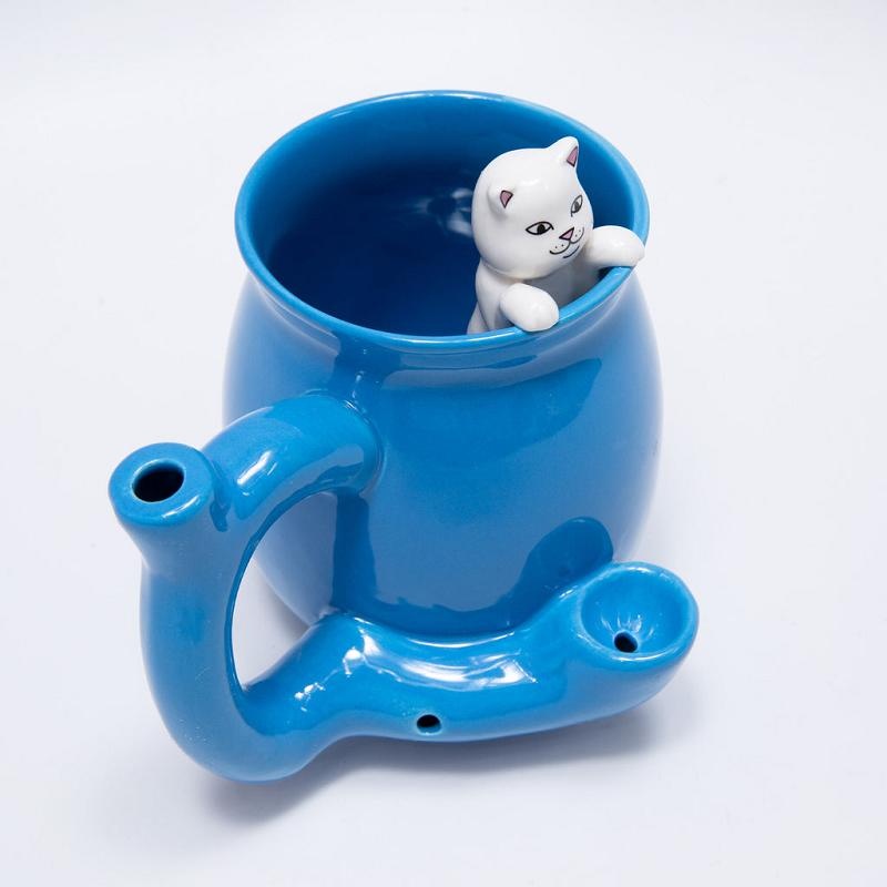 Blue Ripndip Got Greens Ceramic Coffee Mug Pipe Accessories | USAIS2215