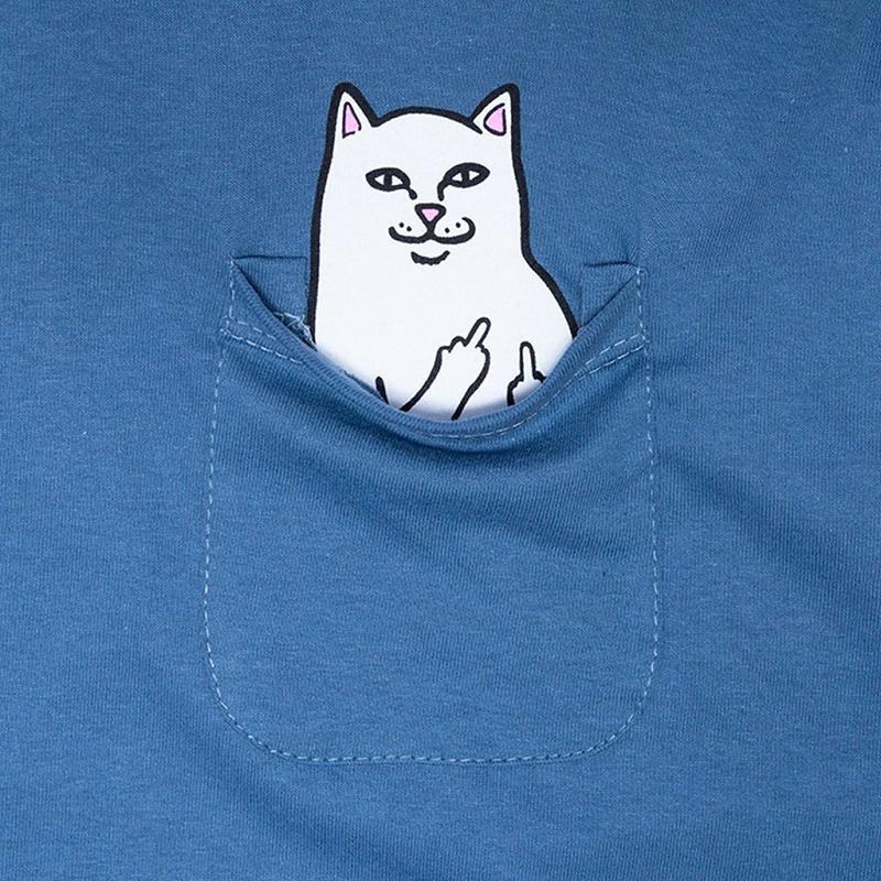 Blue Ripndip Lord Nermal Long Sleeve | USAAP2549