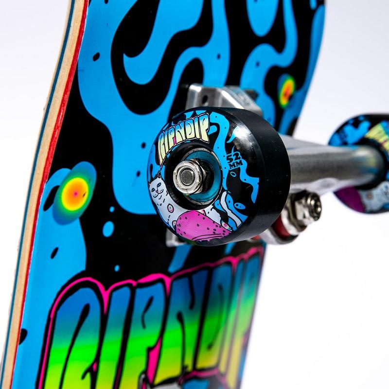 Blue Ripndip Psychedelic Complete Skateboard | USADN2313