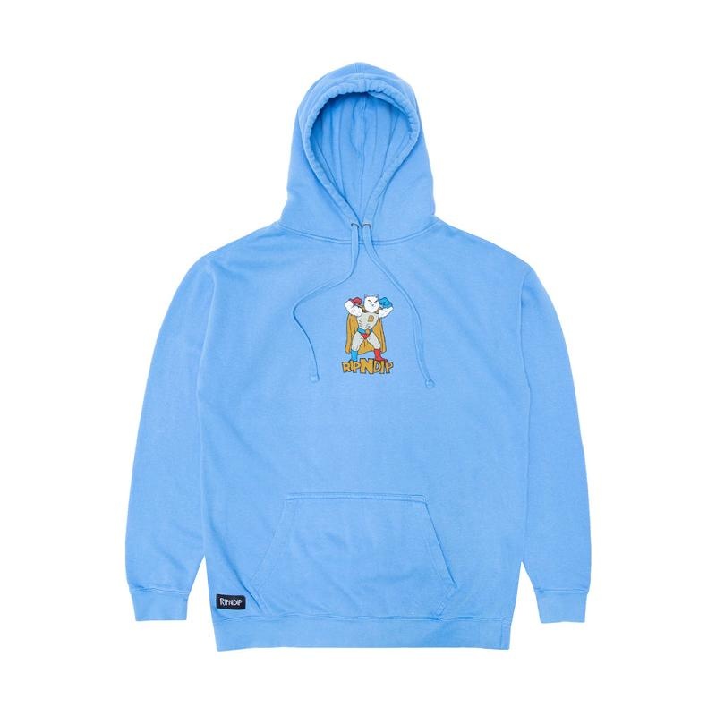 Blue Ripndip Sidekick Hoodie | USAOR2395