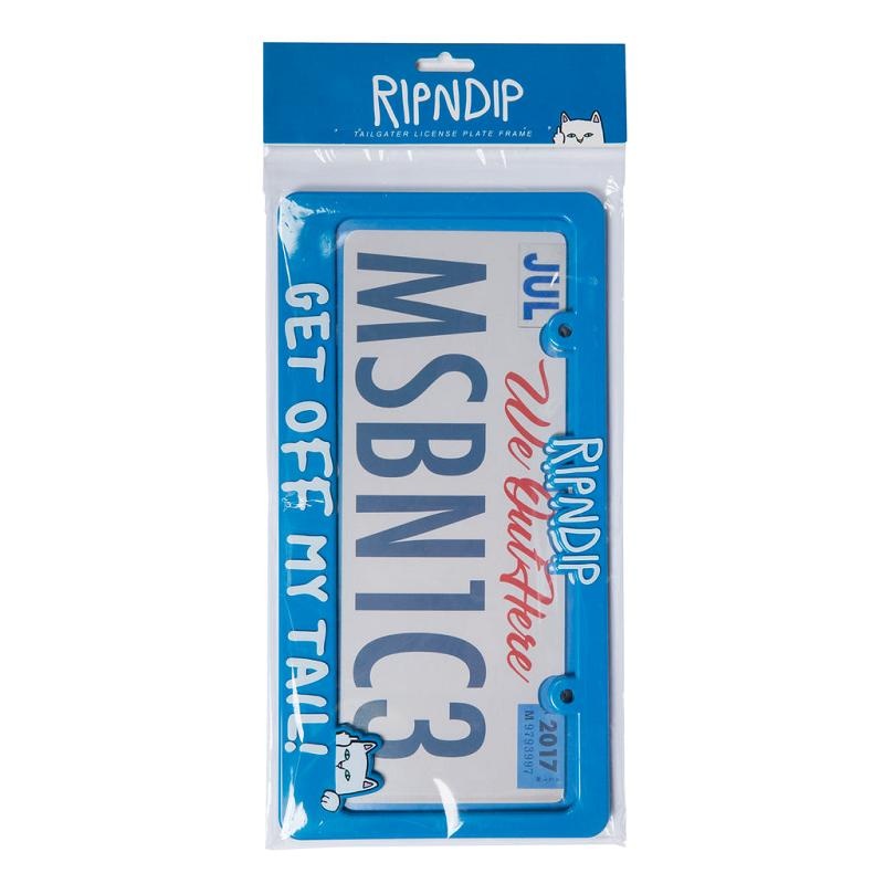 Blue Ripndip Tailgater License Plate Frame Accessories | USAZG2097