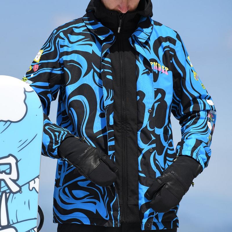 Blue Ripndip Trippy Treats Snowboard Jackets | USARW2530