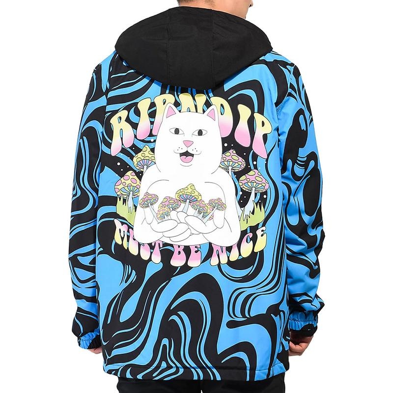 Blue Ripndip Trippy Treats Snowboard Jackets | USARW2530