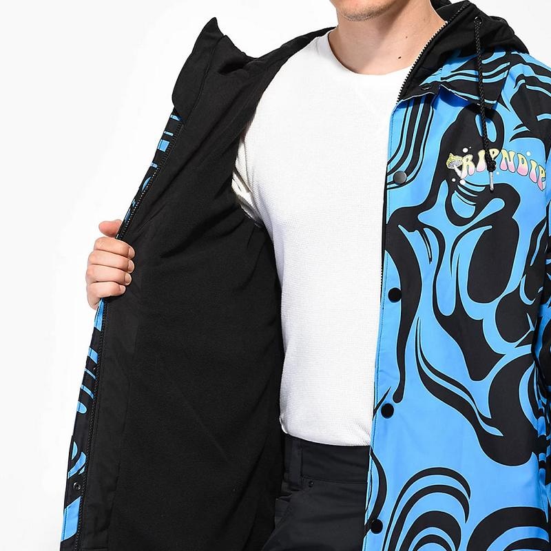 Blue Ripndip Trippy Treats Snowboard Jackets | USARW2530