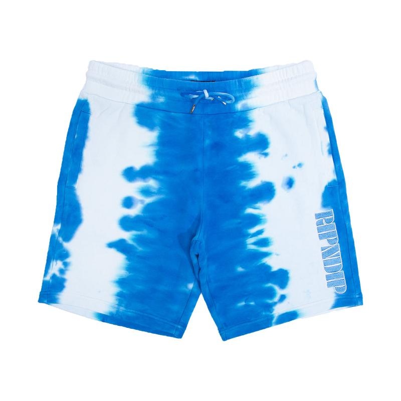 Blue Stripes Ripndip Wilshire Sweat Shorts | USANB2826