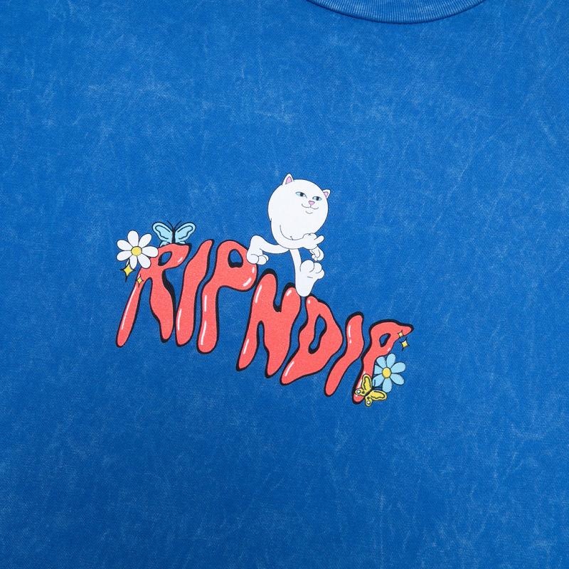 Blue Wash Ripndip Dont Trip Shirts | USADN2741