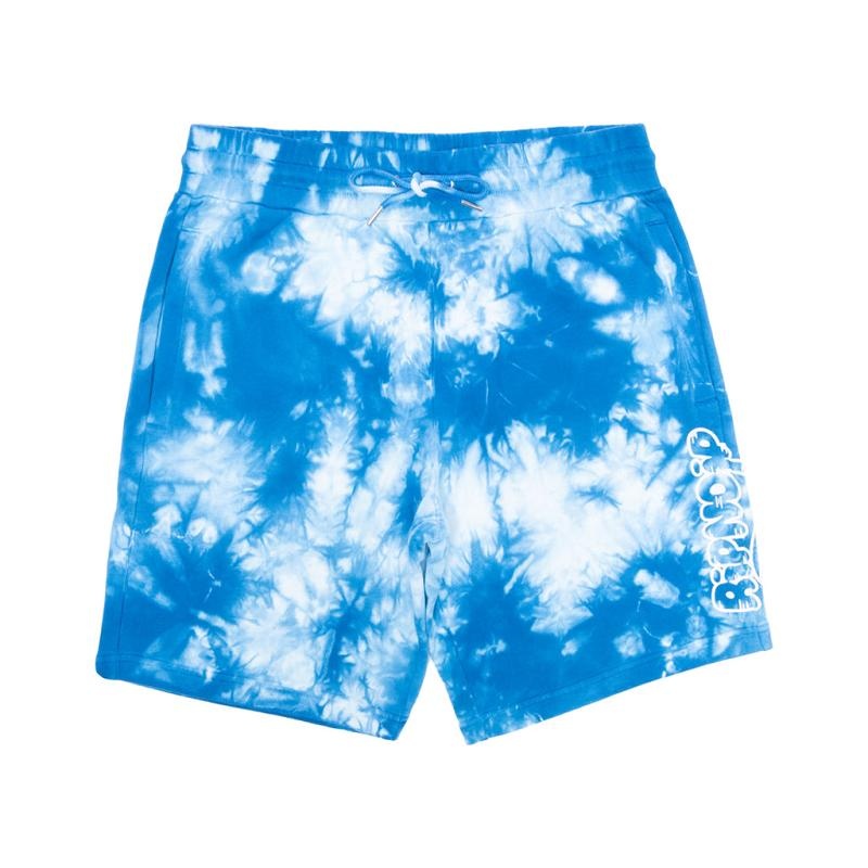 Blue Wash Ripndip Ripntail Sweat Shorts | USAWY2823