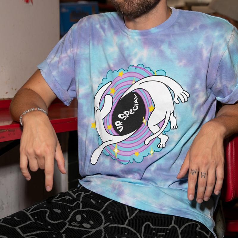 Blue / Lavender Ripndip Special Vortex Shirts | USAZG2760