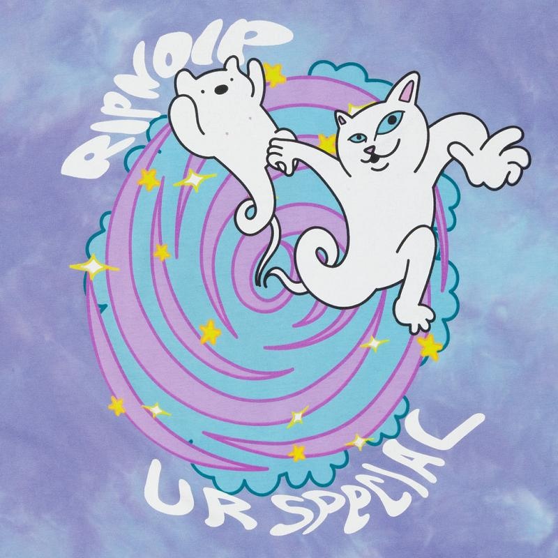 Blue / Lavender Ripndip Special Vortex Shirts | USAZG2760