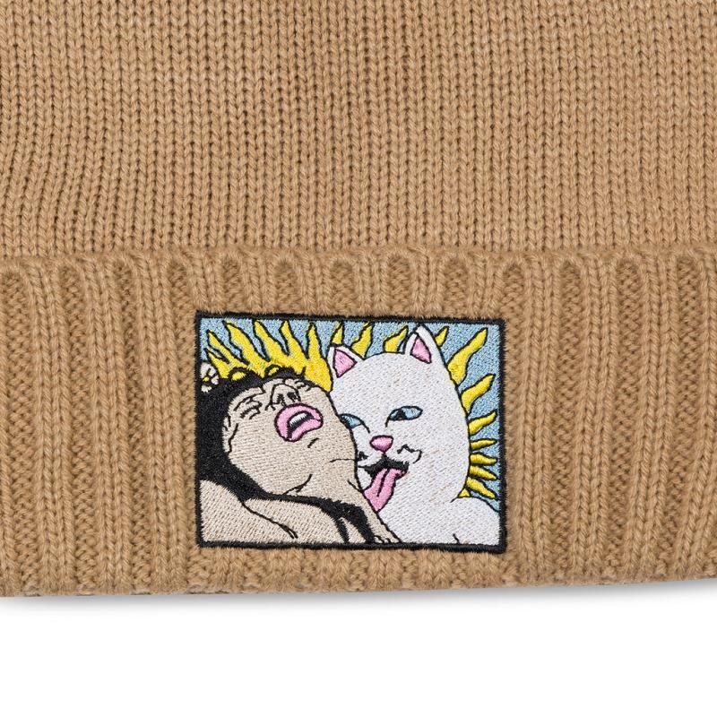 Brown Ripndip Lady Friend Beanie | USANB2924