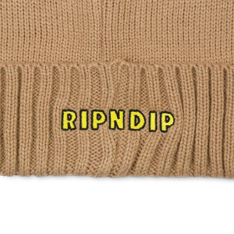 Brown Ripndip Lady Friend Beanie | USANB2924