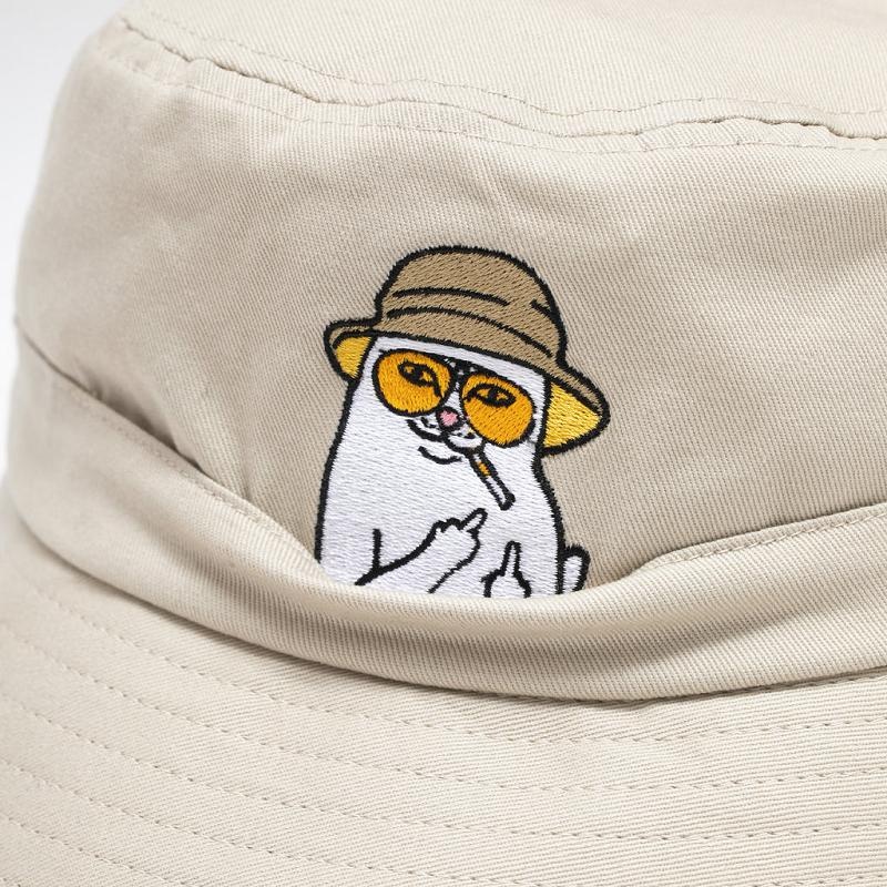 Brown Ripndip Nermal S Thompson Bucket Hats | USAWY2939