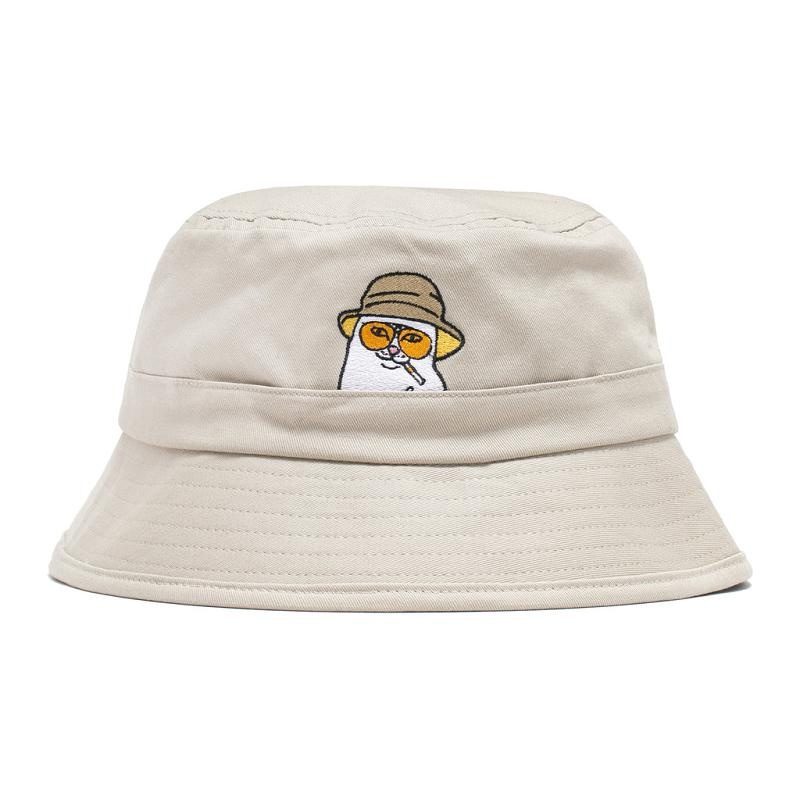 Brown Ripndip Nermal S Thompson Bucket Hats | USAWY2939