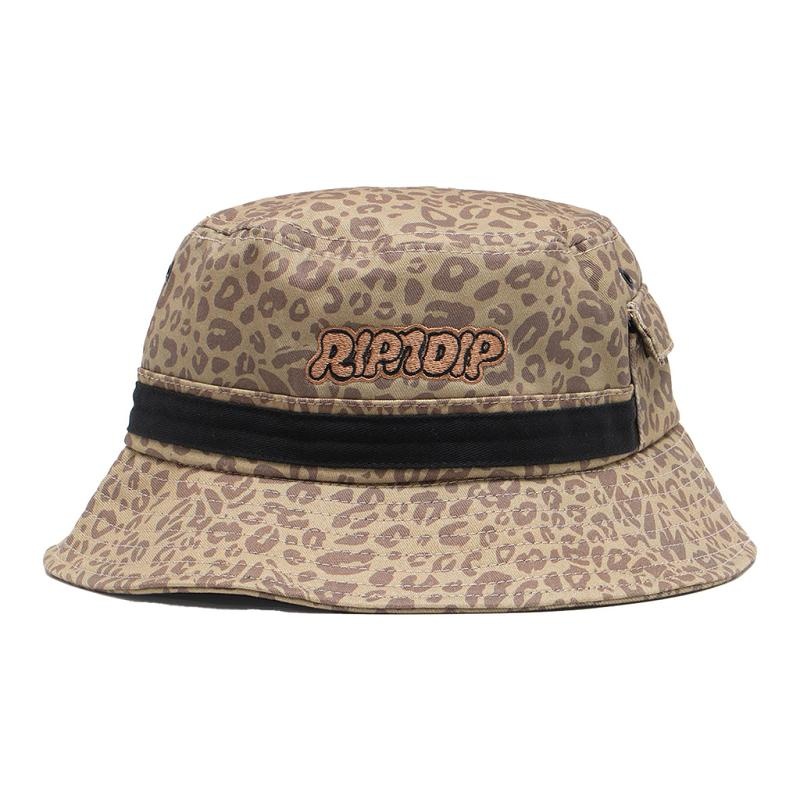 Brown Ripndip Spotted Boonie Bucket Hats | USATV2936