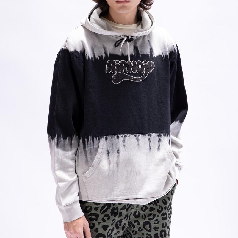 Brown / Black Stripes Ripndip Ripntail Hoodie | USACE2408