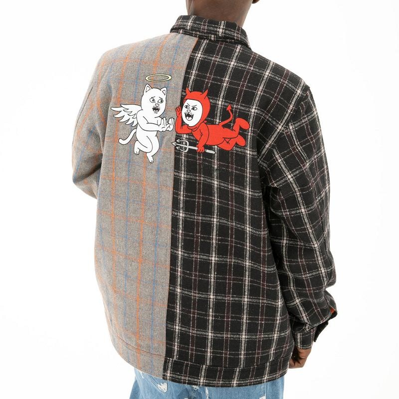 Dark Brown Ripndip Limbo Shirt Jackets | USACE2512