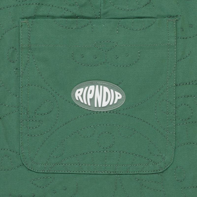 Deep Green Ripndip Barry Bonds Twill Pants | USAOR2630