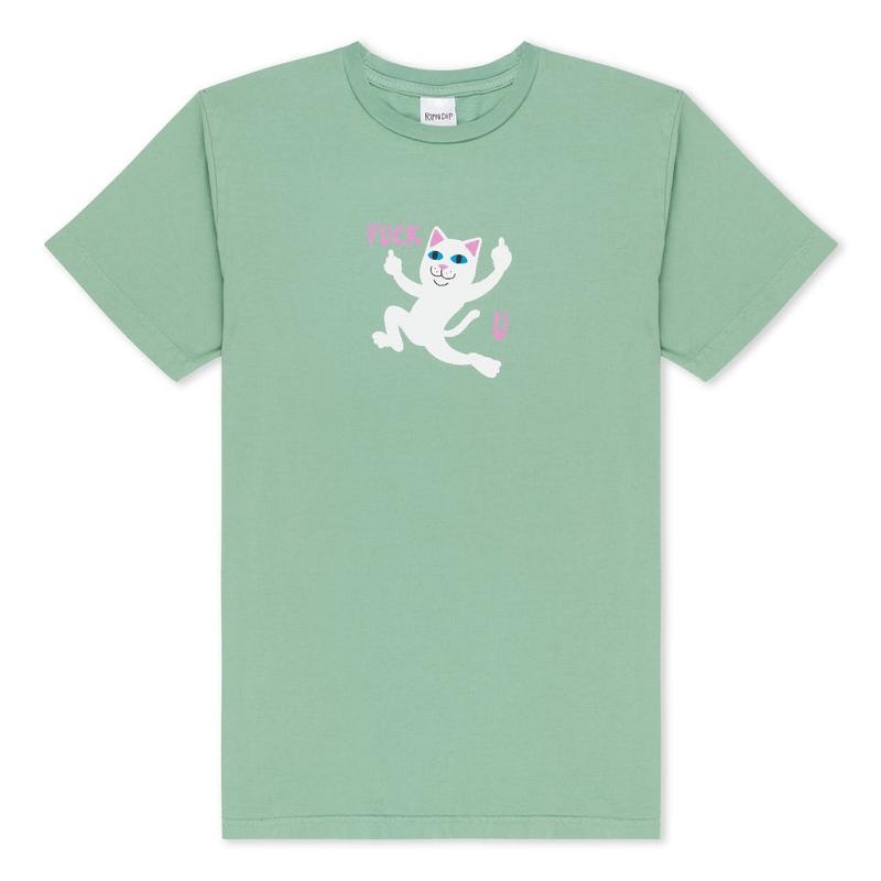 Deep Green Ripndip F U Shirts | USAYU2775