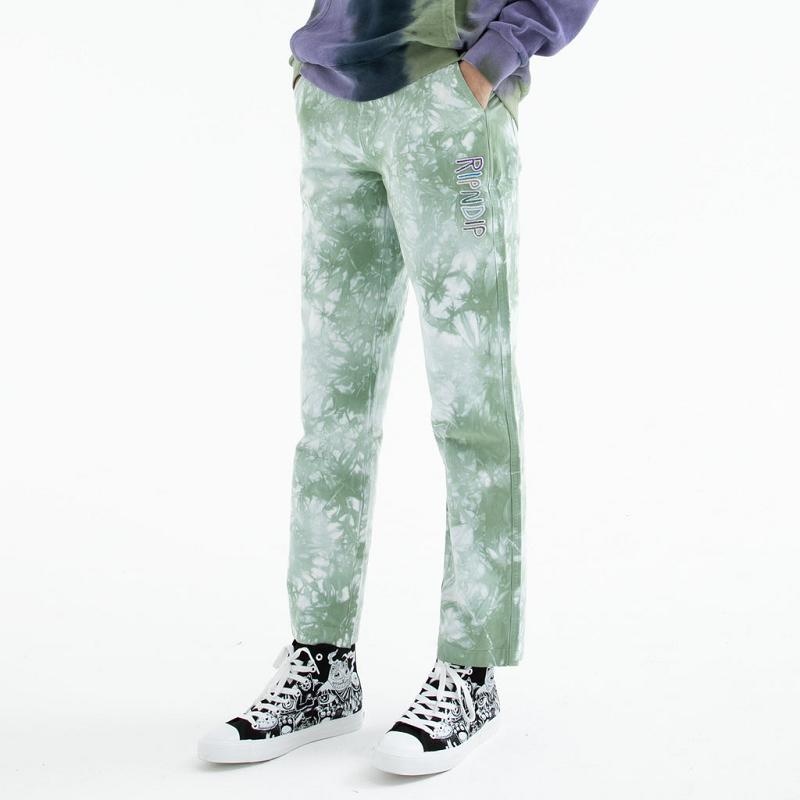 Deep Green Ripndip OG Prisma Twill Pants | USAHK2623