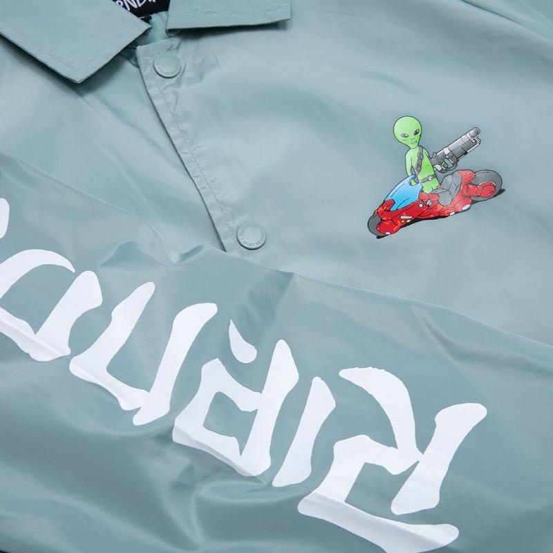 Deep Green Ripndip Runaway Coaches Jackets | USAPQ2524