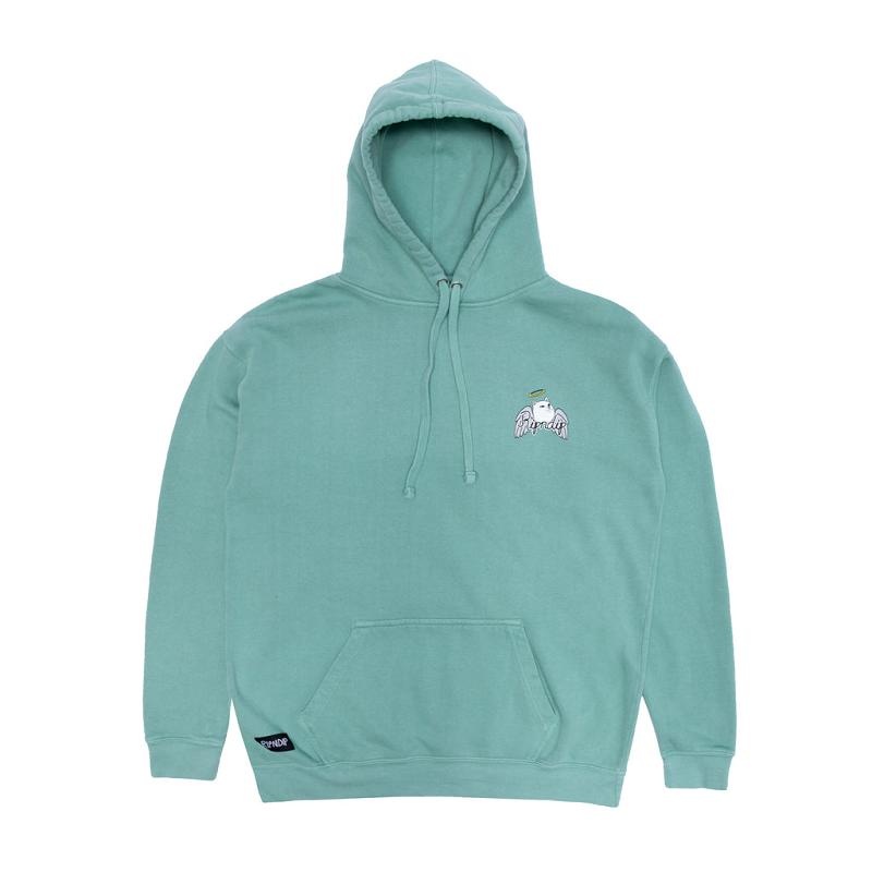 Deep Green Ripndip Shadow Friend Hoodie | USAGL2415