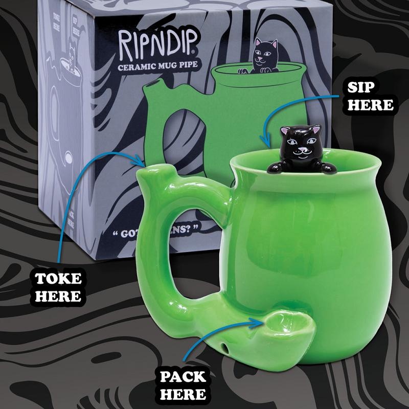 Green Ripndip Jermal Wake / Bake Mug Accessories | USAOR2216