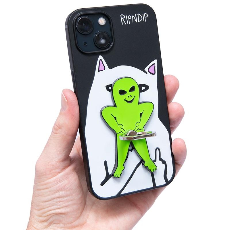 Green Ripndip Lord Alien Ring Phone Holder Accessories | USAEX2210