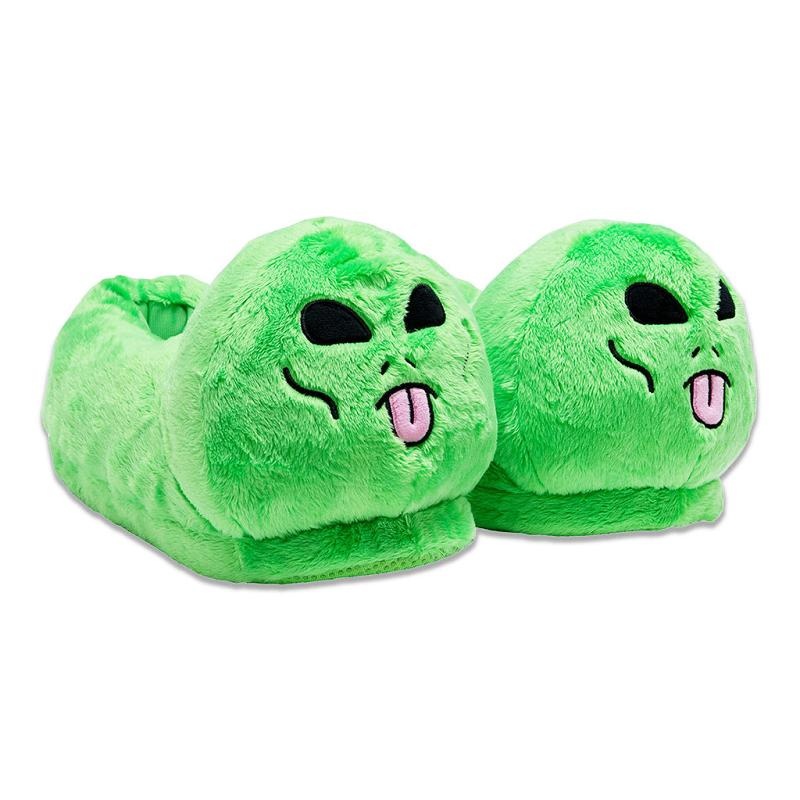 Green Ripndip Lord Alien Slippers | USASO3000