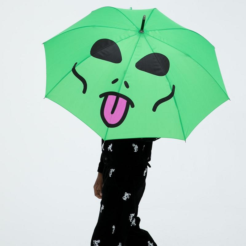 Green Ripndip Lord Alien Umbrella Umbrellas | USAVD2381