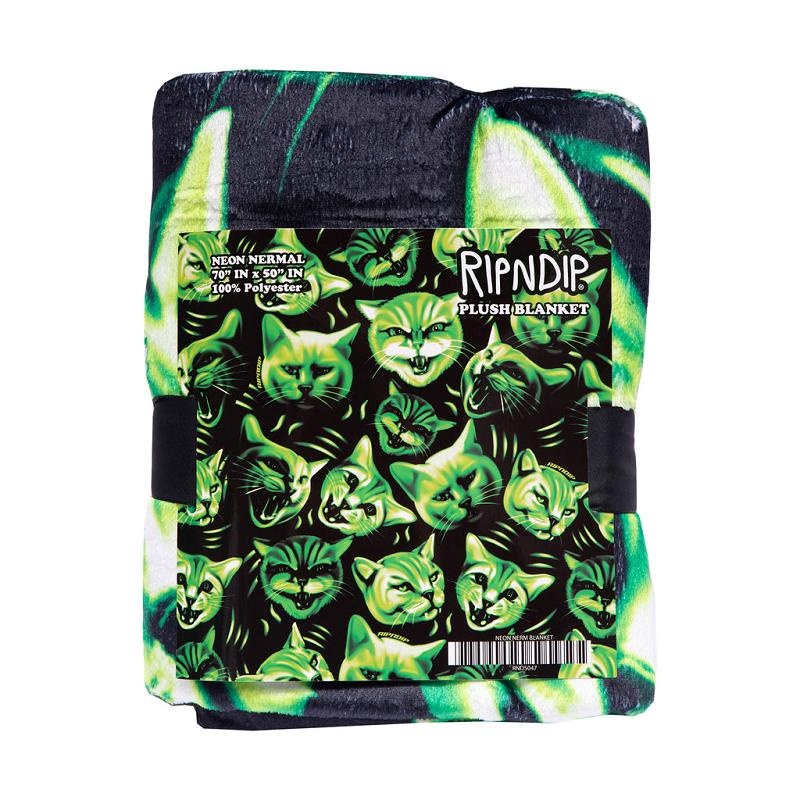 Green Ripndip Neon Nerm Blanket Accessories | USAVD2074