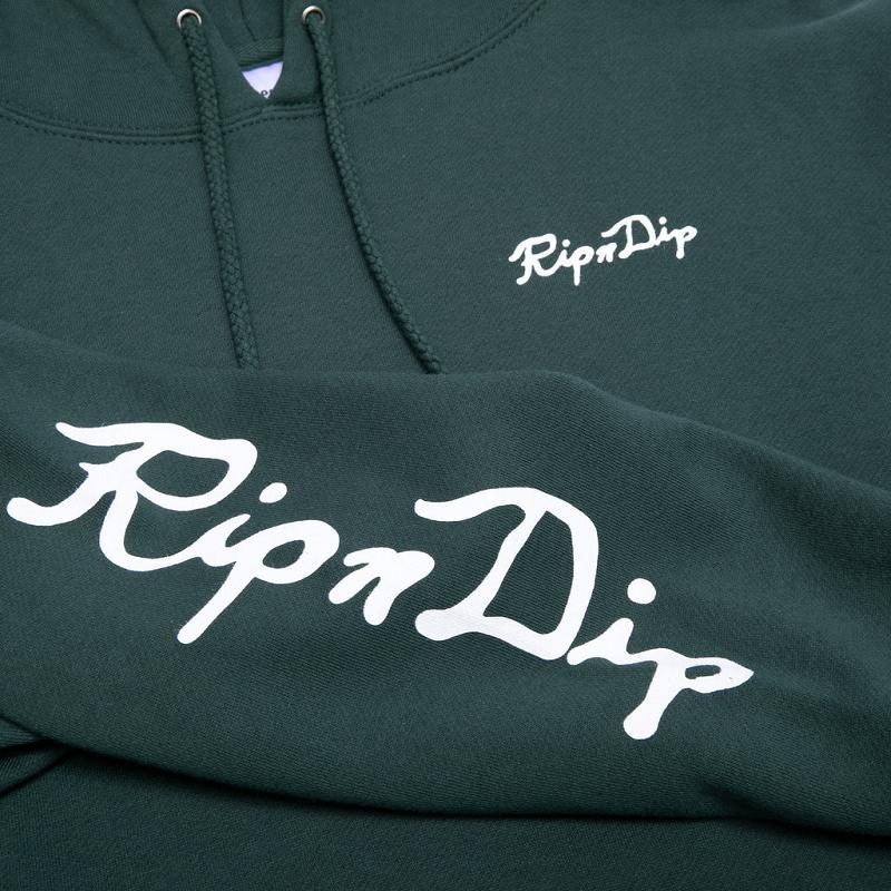 Green Ripndip Nermal Lisa Hoodie | USAMA2430