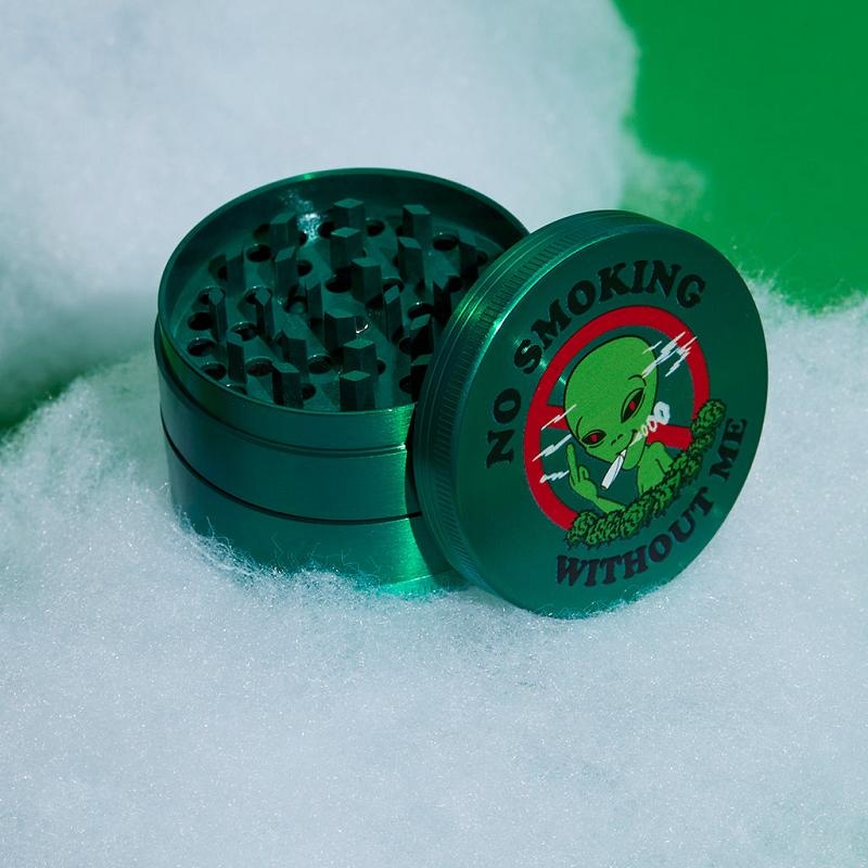 Green Ripndip We Out Here No Smoking Grinder Accessories | USAIS2163