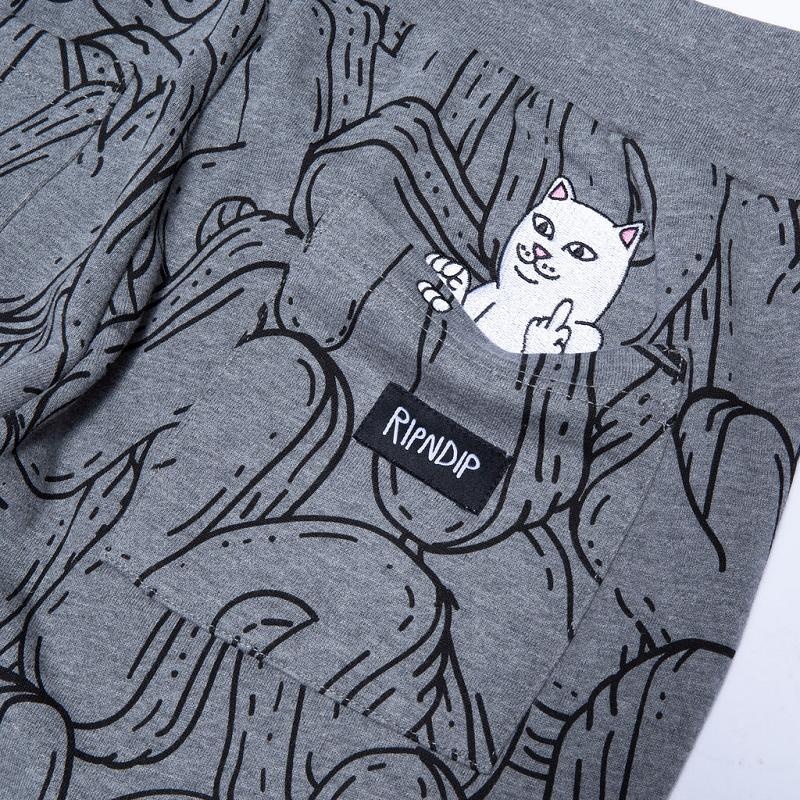 Grey Ripndip Bubble Bobble Sweatpants | USAGL2881