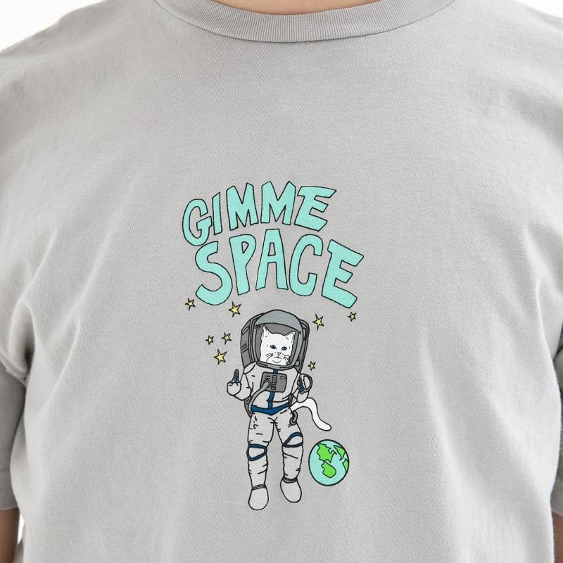 Grey Ripndip Gimme Space Shirts | USAHK2738