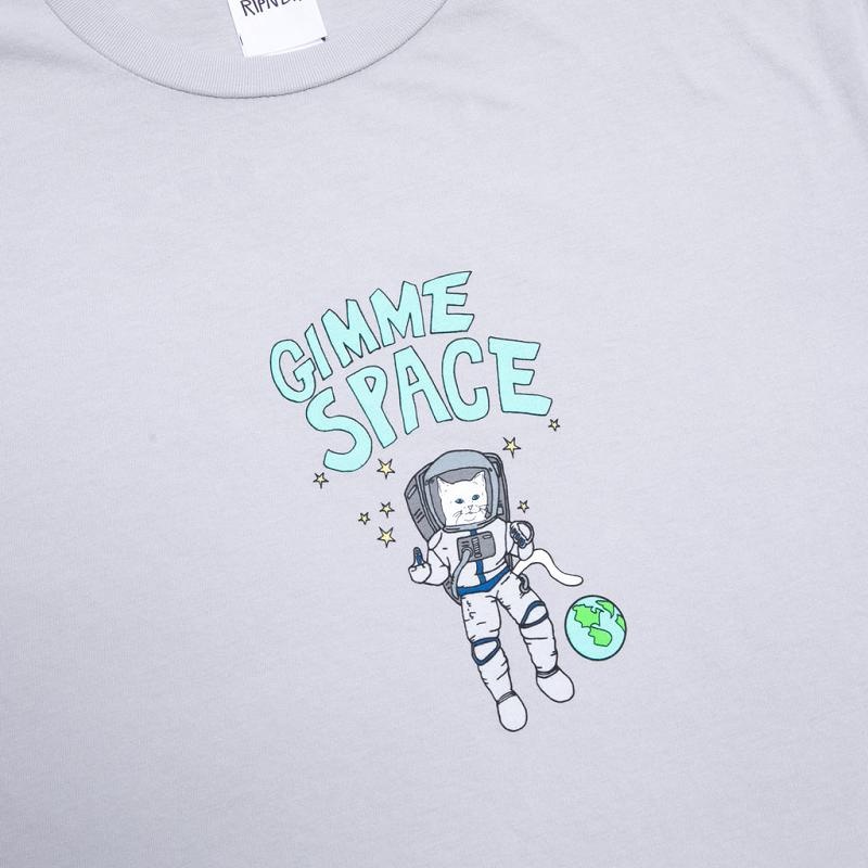 Grey Ripndip Gimme Space Shirts | USAHK2738