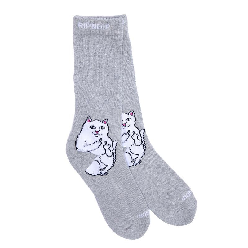 Grey Ripndip Lord Nermal Socks | USABC2328