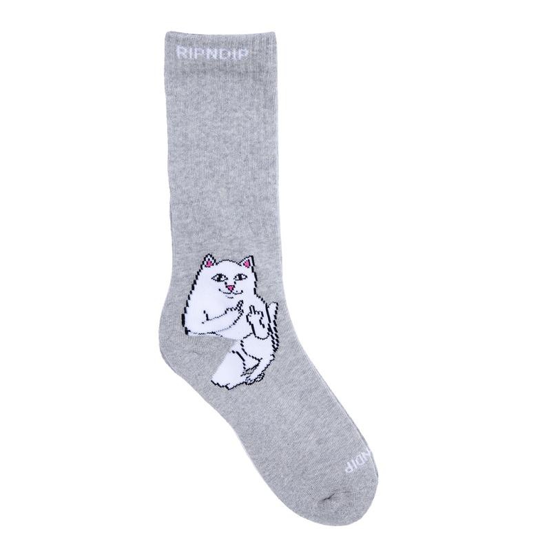 Grey Ripndip Lord Nermal Socks | USABC2328