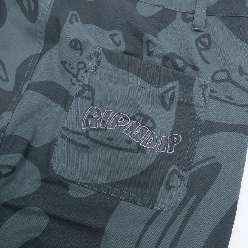 Grey Ripndip Many Faces Twill Pants | USACE2616