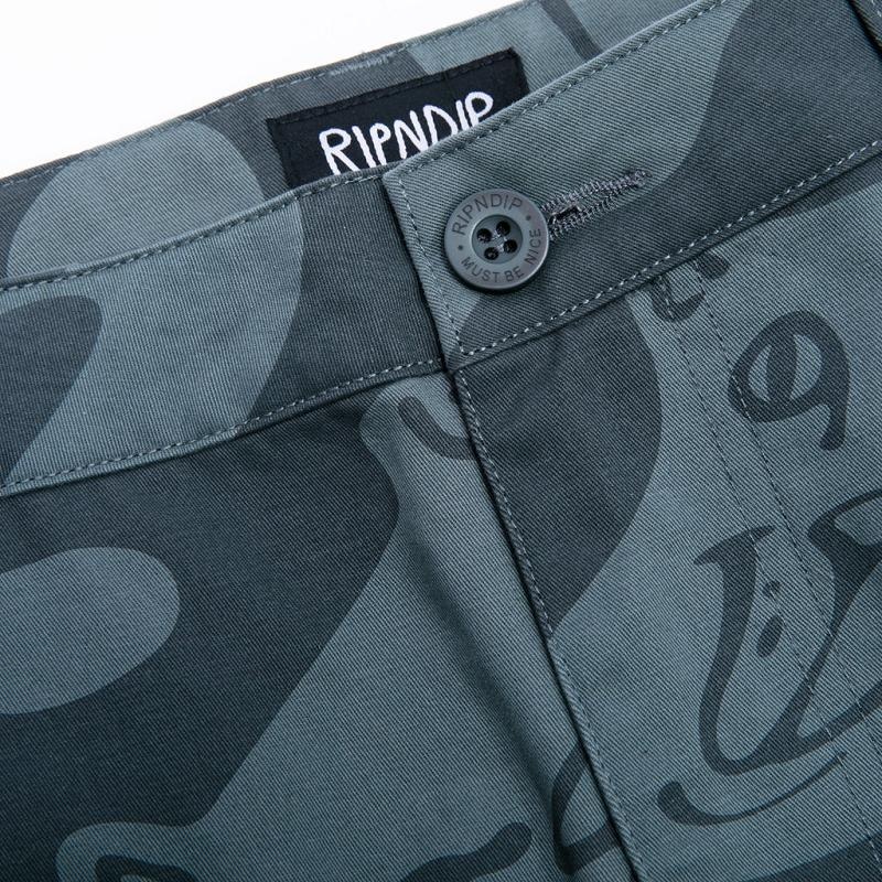 Grey Ripndip Many Faces Twill Pants | USACE2616