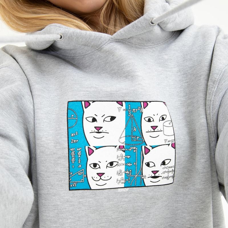 Grey Ripndip Memory Bank Hoodie | USAUT2397