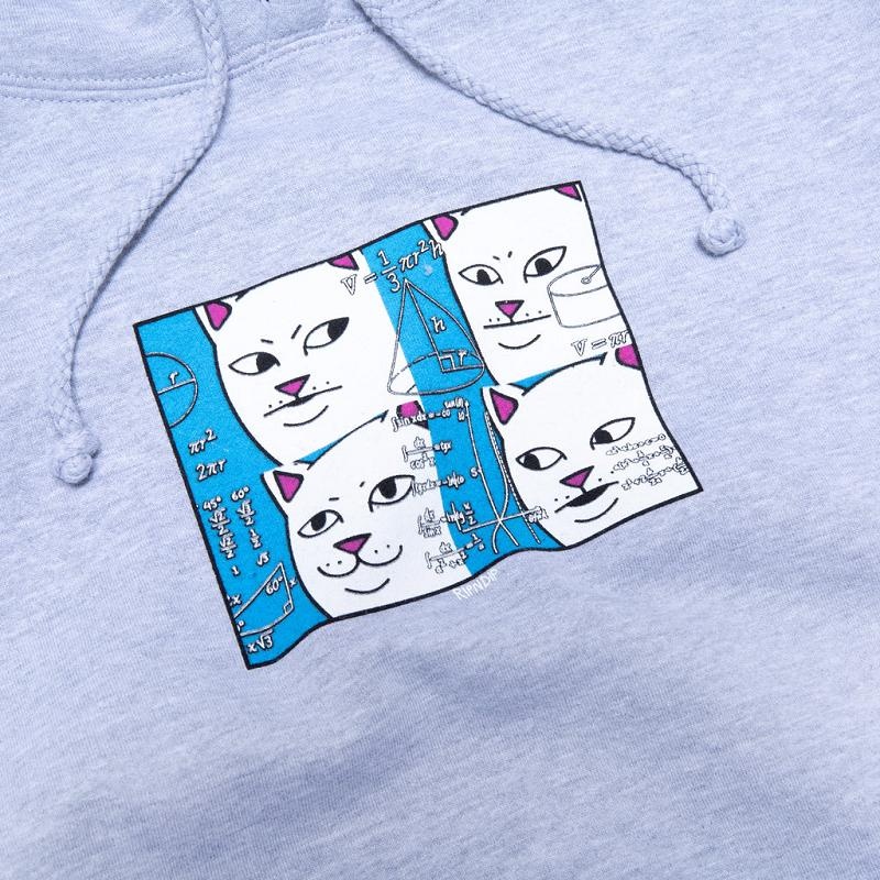 Grey Ripndip Memory Bank Hoodie | USAUT2397