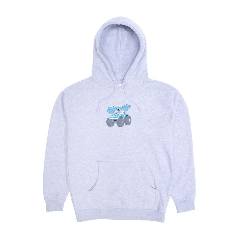 Grey Ripndip Nerm Cruiser Hoodie | USAHK2440