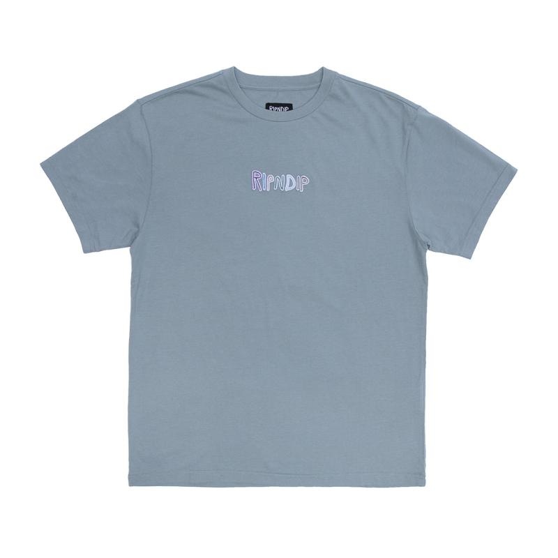 Grey Ripndip OG Prisma Short Sleeve Shirts | USAAP2743