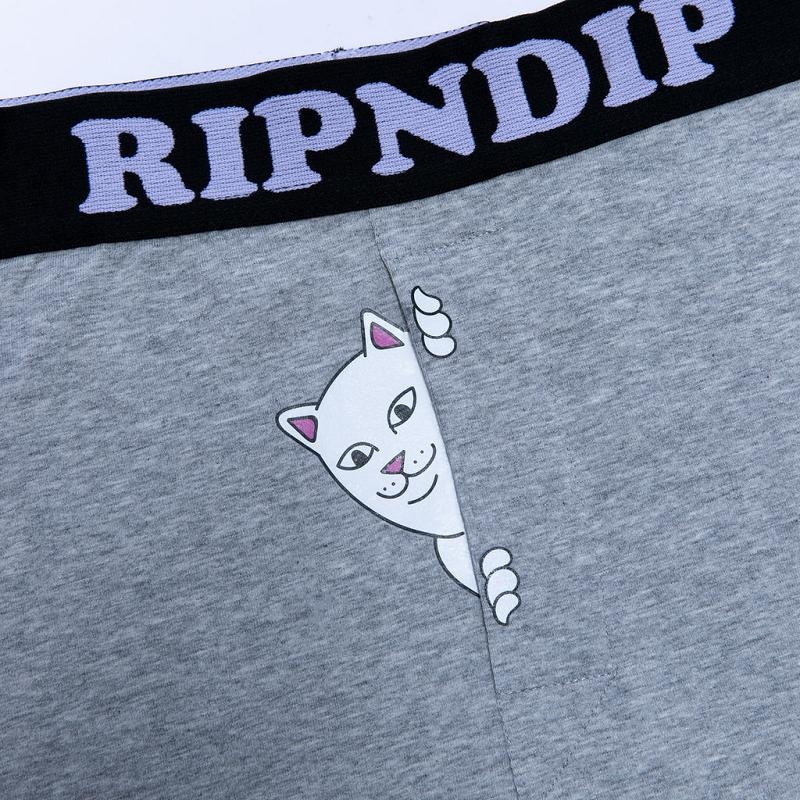 Grey Ripndip Peek A Nermal Boxer | USACE2382